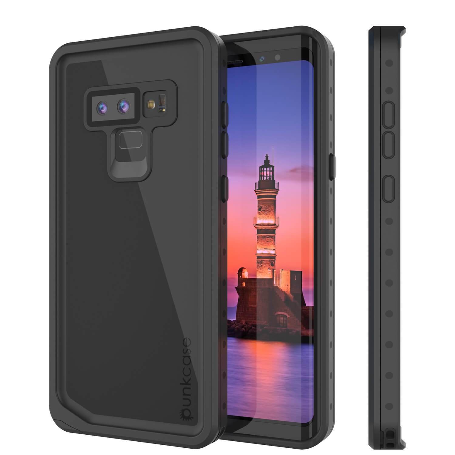 Galaxy Note 9 Waterproof Case PunkCase StudStar Purple Thin 6.6ft Underwater Shock/Snow Proof