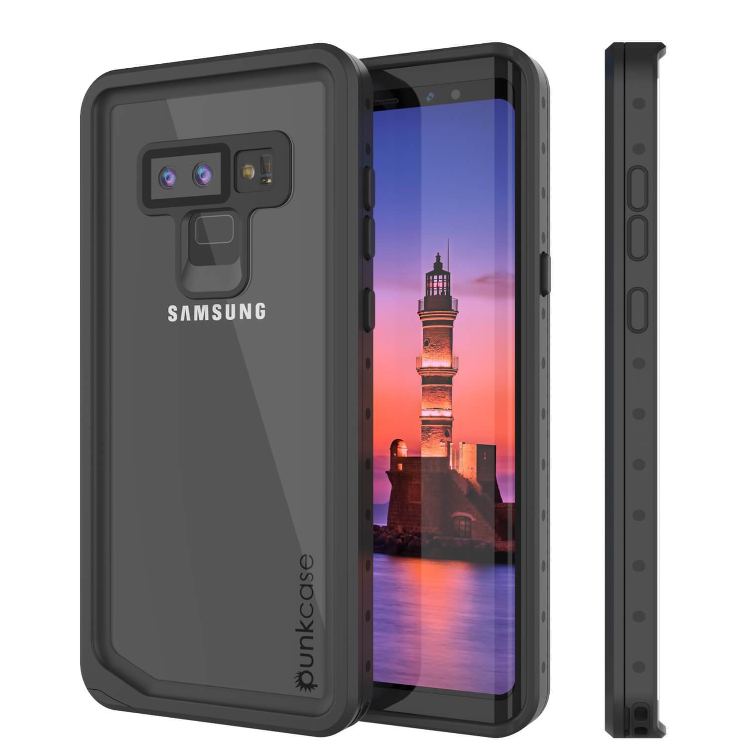 Galaxy Note 9 Waterproof Case PunkCase StudStar Purple Thin 6.6ft Underwater Shock/Snow Proof