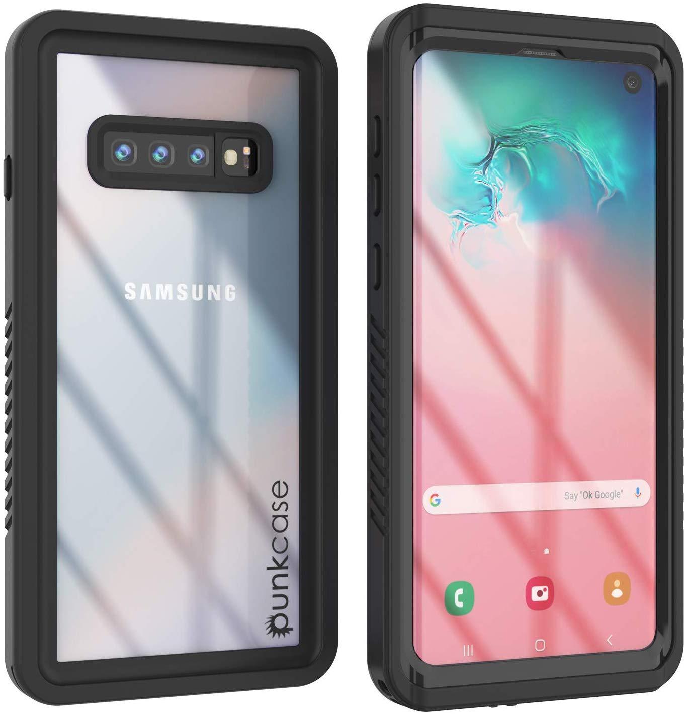 Galaxy S10+ Plus Water/Shock/Snow/dirt proof Slim Case [Light Blue]