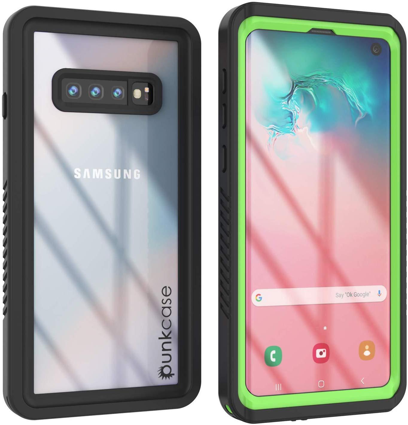 Galaxy S10+ Plus Water/Shock/Snow/dirt proof Punkcase Slim Case [White]