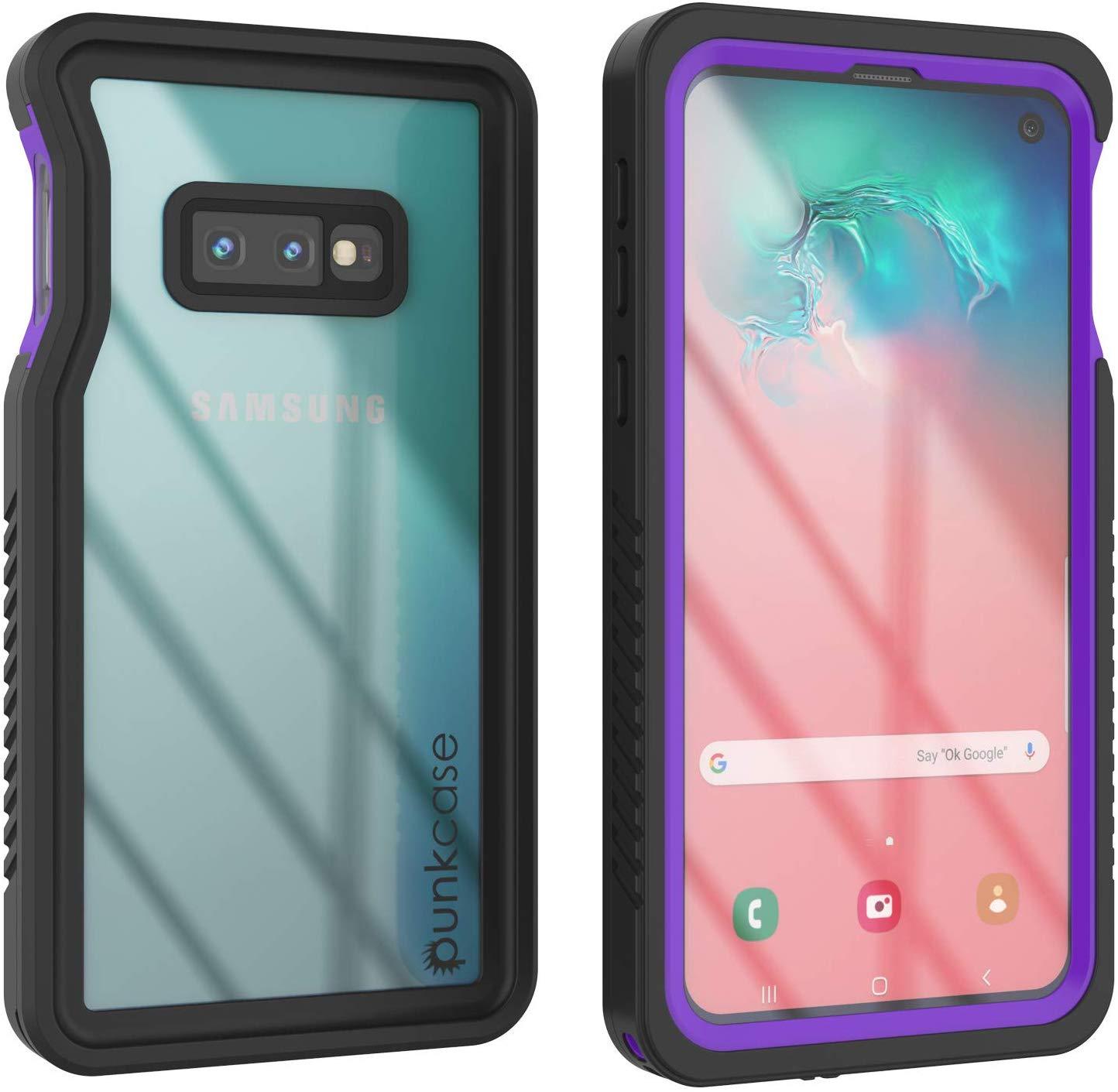Galaxy S10 Water/Shock/Snowproof Slim Screen Protector Case [Pink]