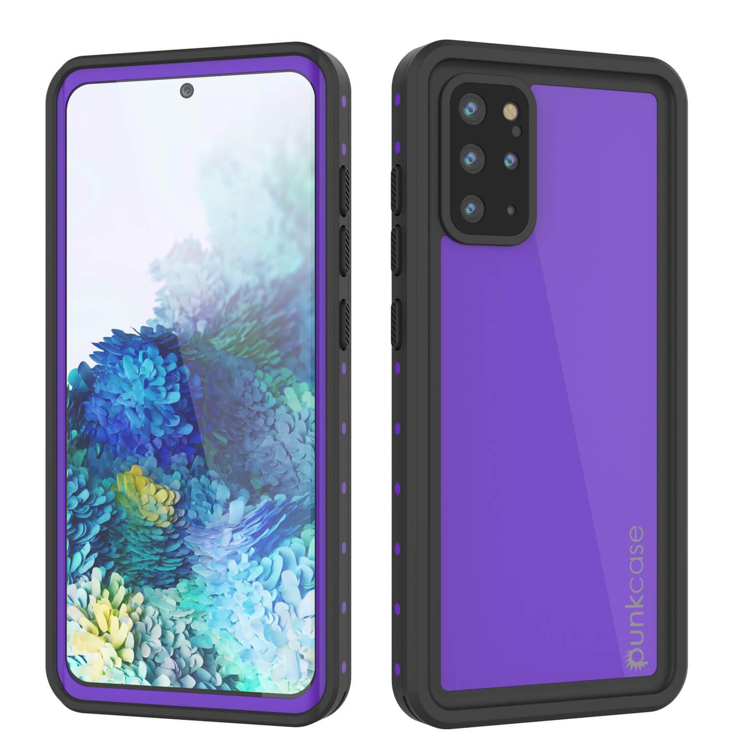 Galaxy S20+ Plus Waterproof Case PunkCase StudStar Black Thin 6.6ft Underwater IP68 Shock/Snow Proof