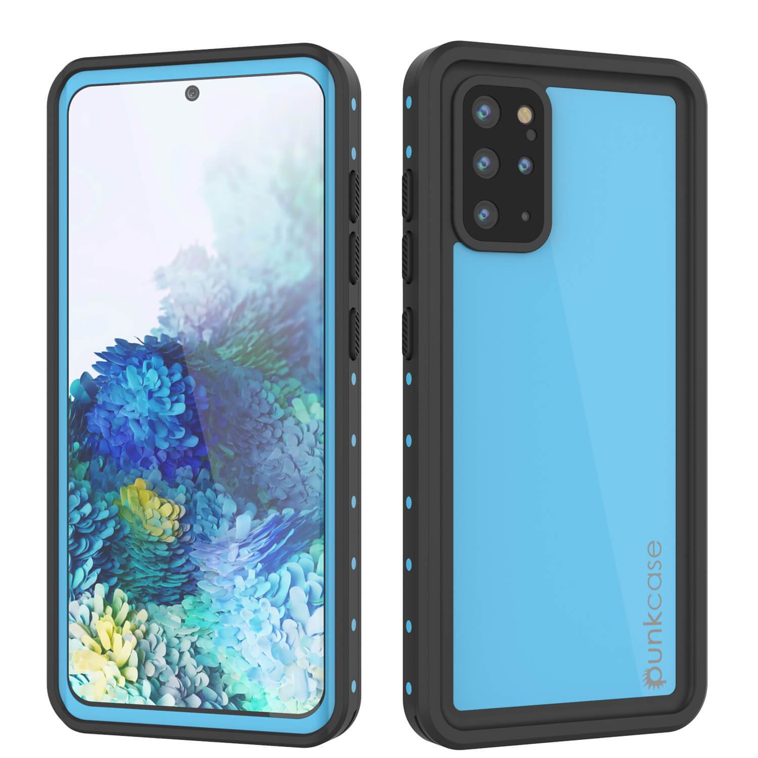 Galaxy S20+ Plus Waterproof Case PunkCase StudStar Red Thin 6.6ft Underwater IP68 Shock/Snow Proof