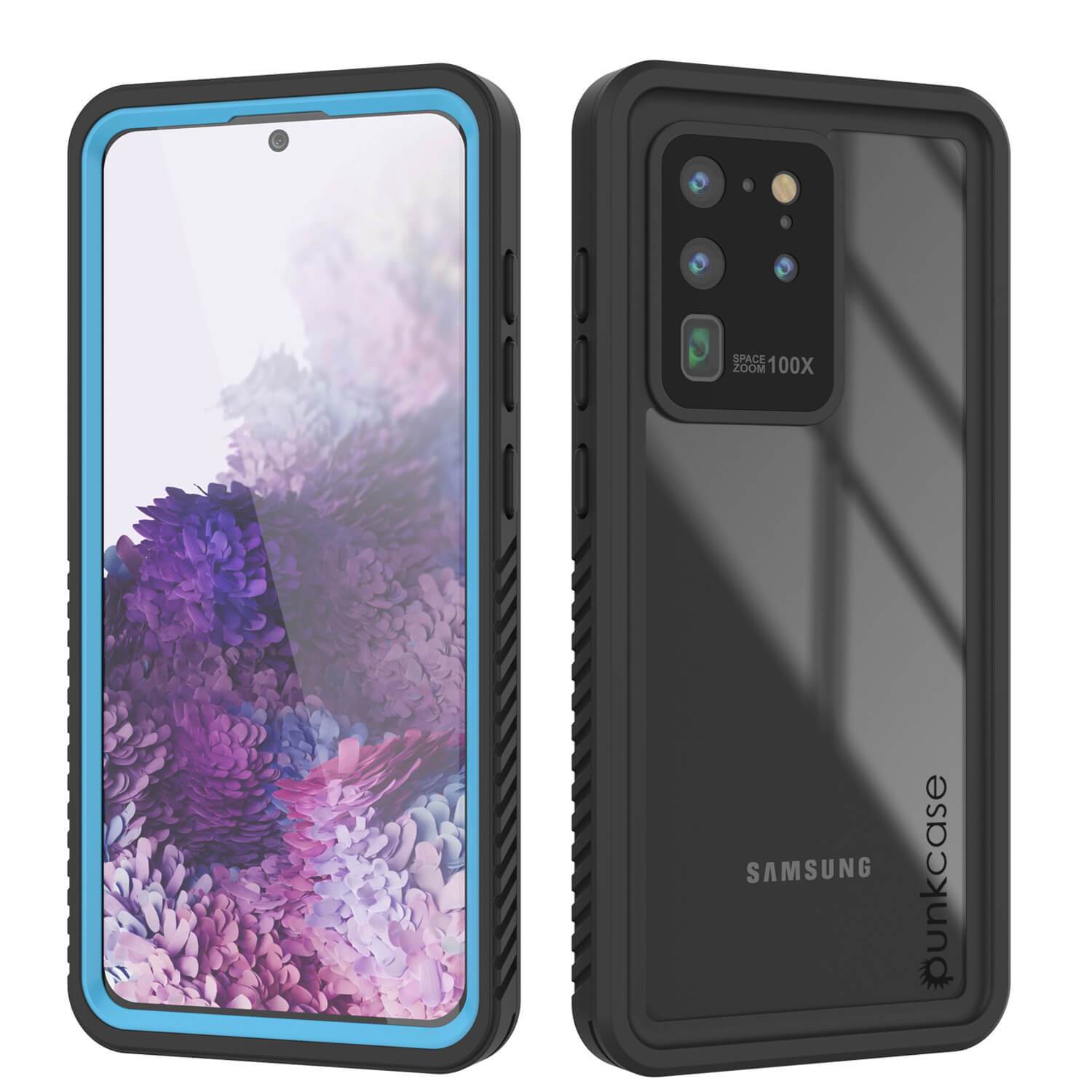 Galaxy S20 Ultra Water/Shockproof [Extreme Series] Slim Screen Protector Case [Purple]