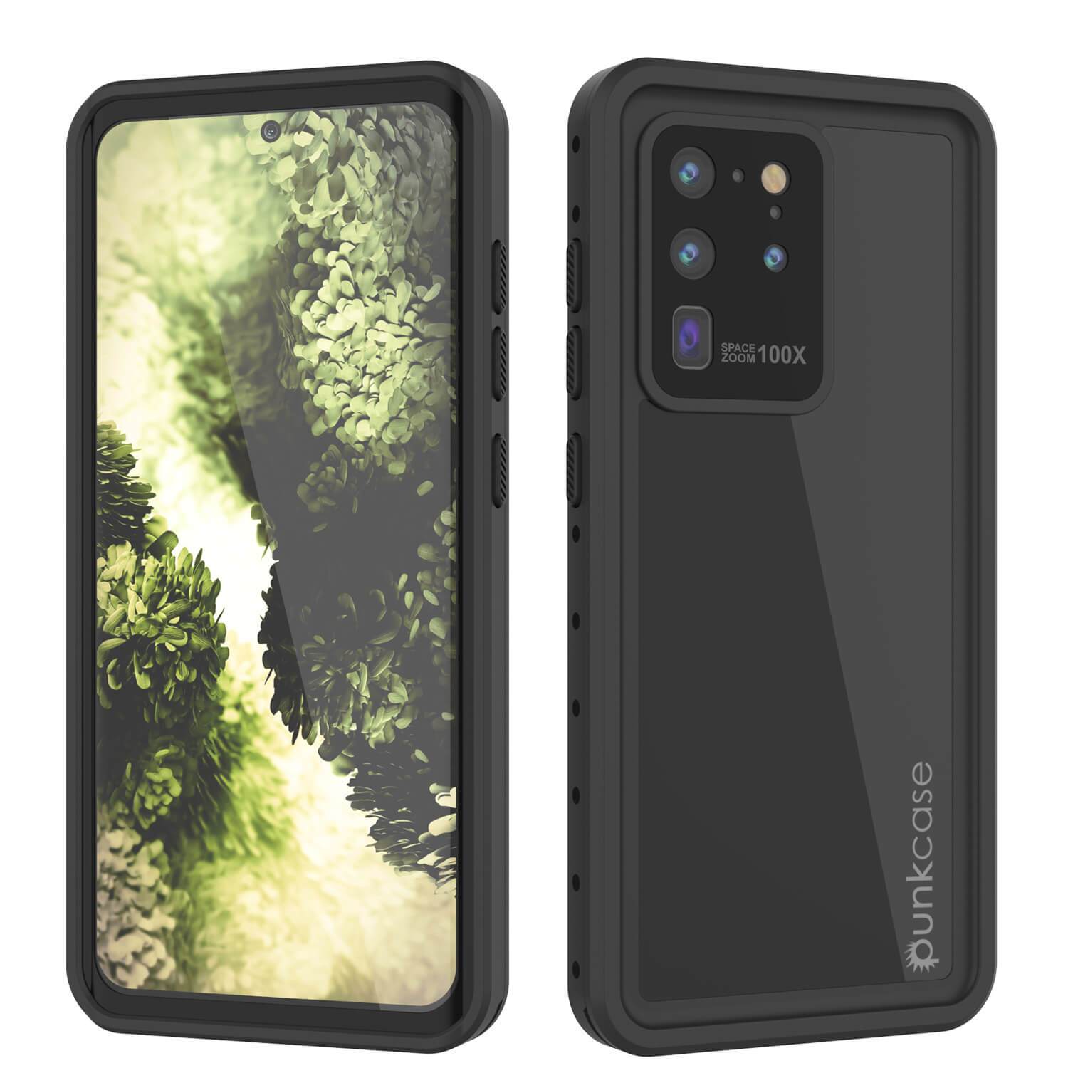 Galaxy S20 Ultra Waterproof Case, Punkcase StudStar White Thin 6.6ft Underwater IP68 Shock/Snow Proof