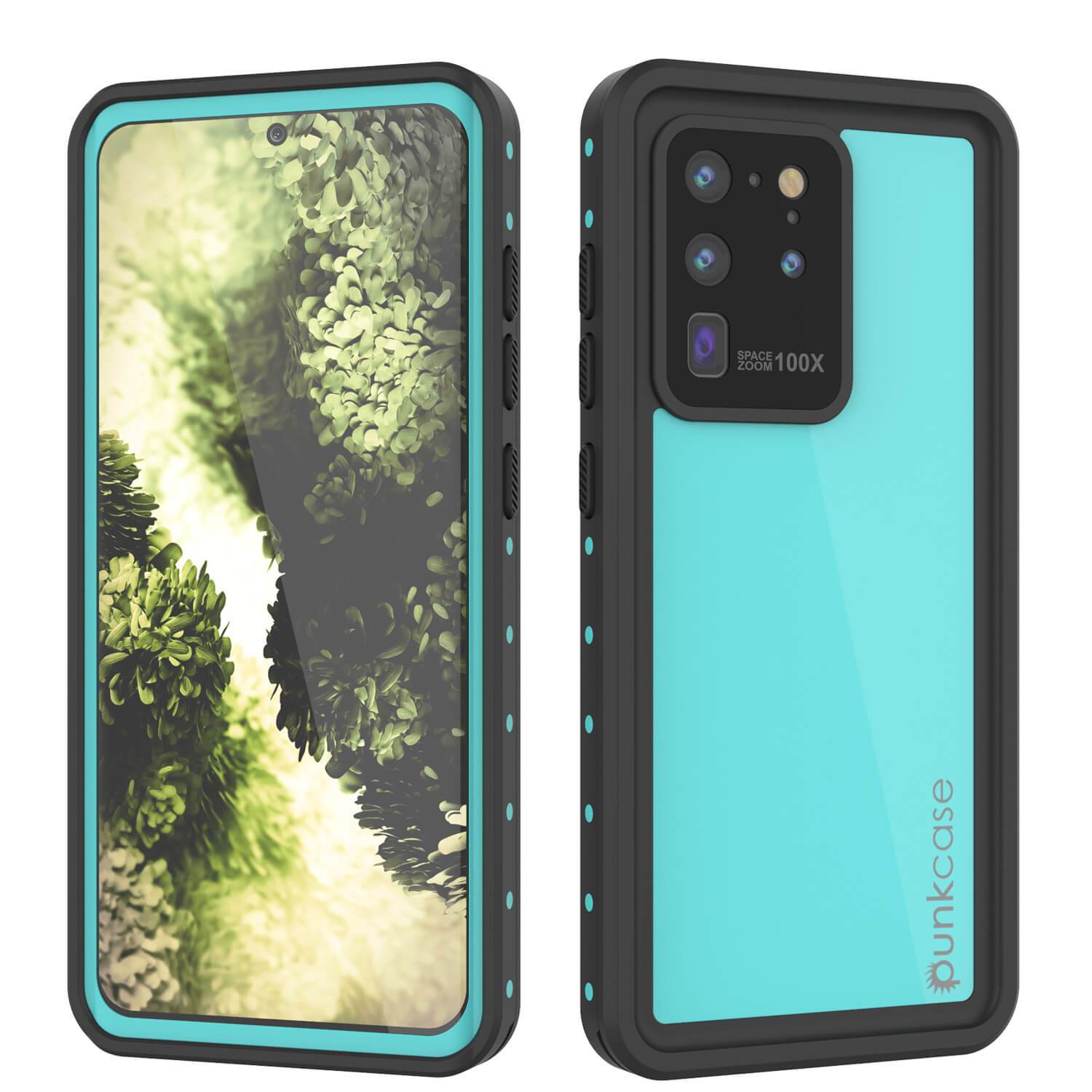 Galaxy S20 Ultra Waterproof Case PunkCase StudStar Clear Thin 6.6ft Underwater IP68 Shock/Snow Proof