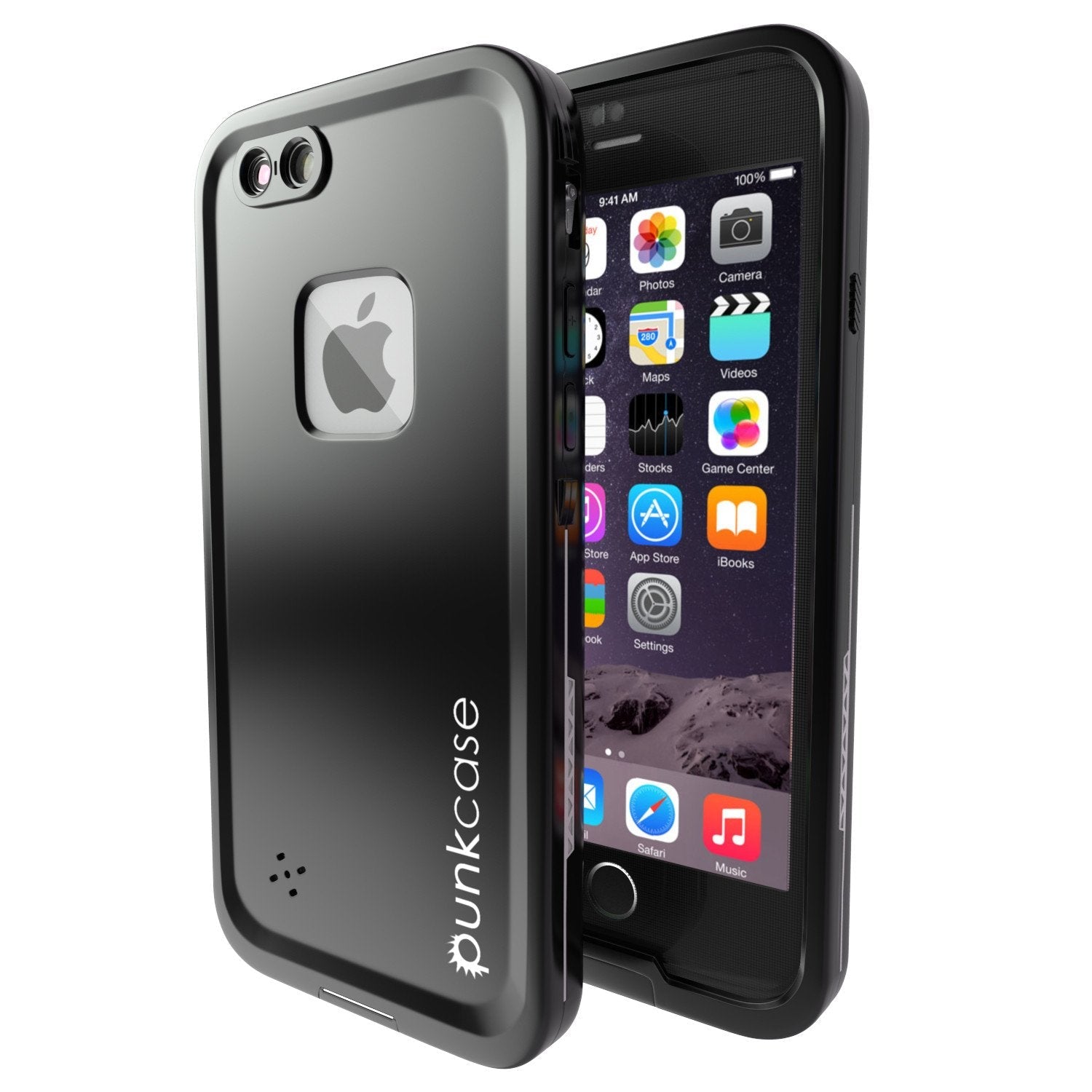 iPhone 6S+/6+ Plus Waterproof Case, Punkcase SpikeStar White | Thin Fit 6.6ft Underwater IP68