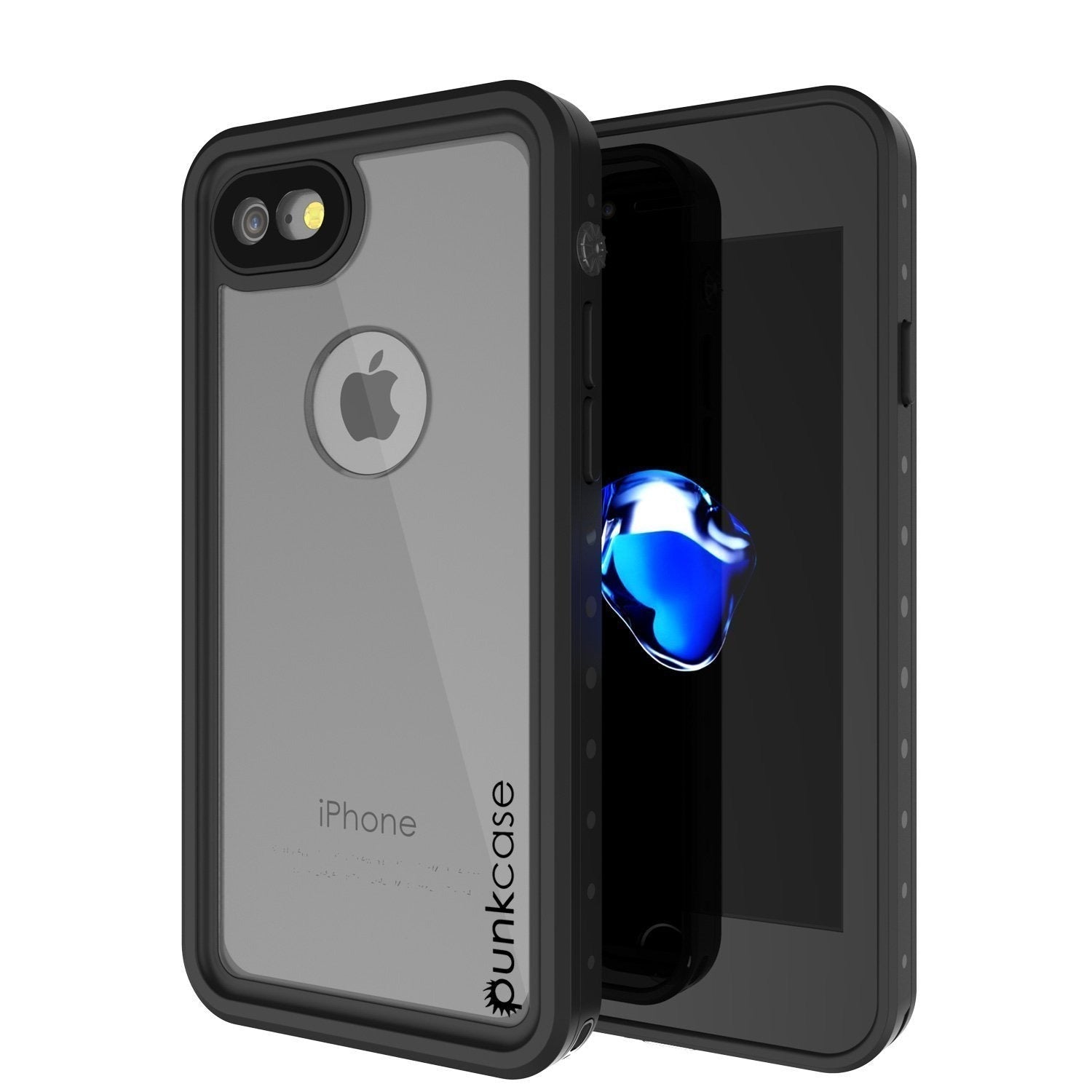 iPhone SE (4.7") Waterproof Case, Punkcase [Teal] [StudStar Series] [Slim Fit] [IP68 Certified]] [Dirtproof] [Snowproof]