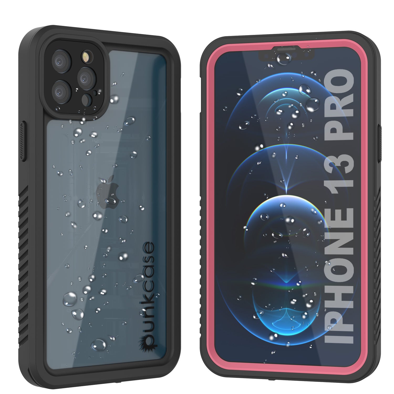 iPhone 13 Pro  Waterproof Case, Punkcase [Extreme Series] Armor Cover W/ Built In Screen Protector [Light Green]