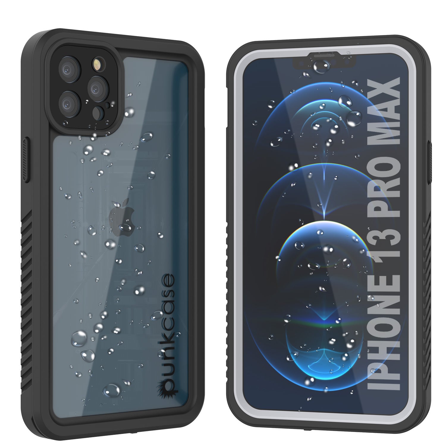 iPhone 13 Pro Max  Waterproof Case, Punkcase [Extreme Series] Armor Cover W/ Built In Screen Protector [Purple]