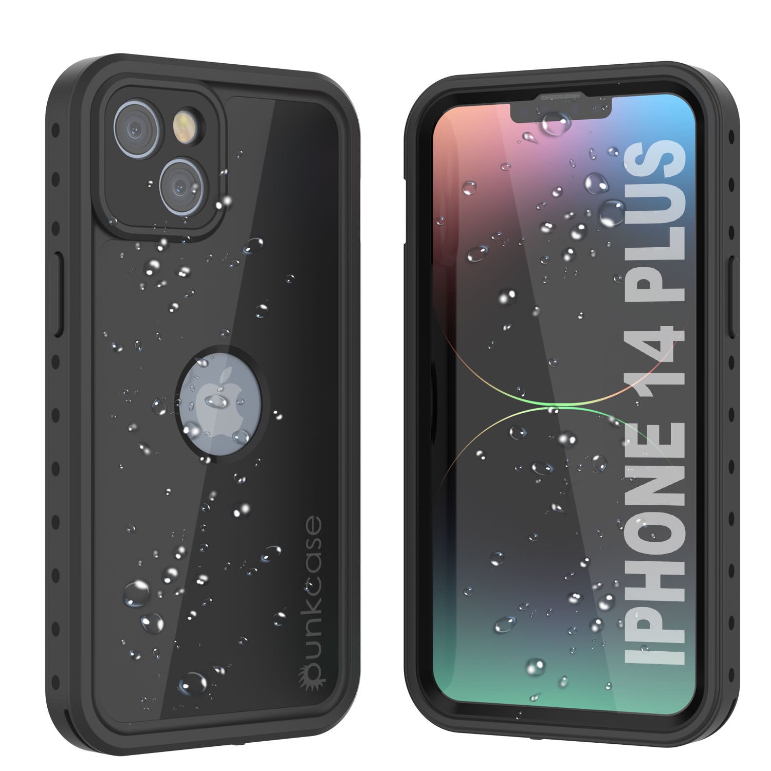 iPhone 14 Plus Waterproof IP68 Case, Punkcase [Light green] [StudStar Series] [Slim Fit] [Dirtproof]