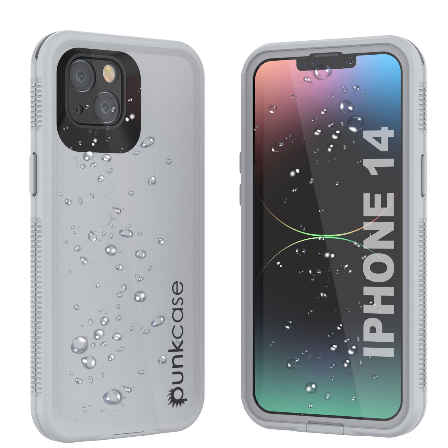 Punkcase iPhone 14 Waterproof Case [Aqua Series] Armor Cover [Blue]