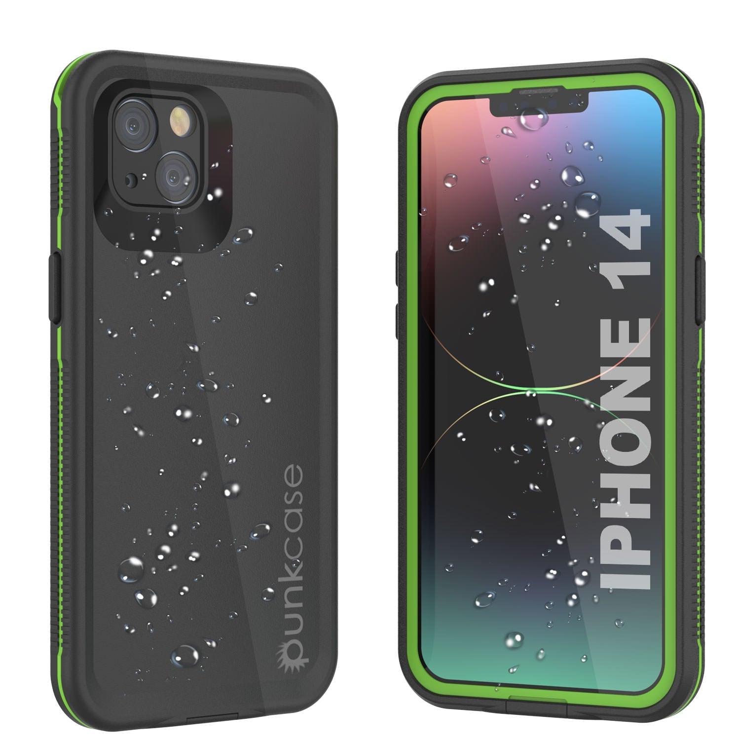 Punkcase iPhone 14 Waterproof Case [Aqua Series] Armor Cover [Pink]
