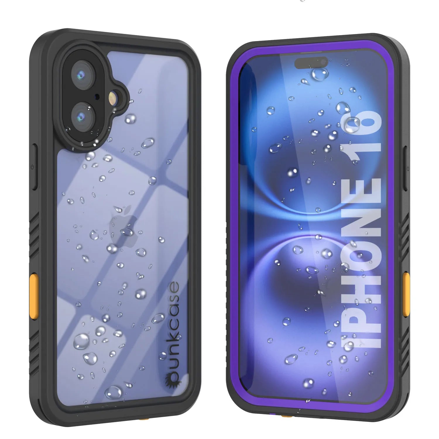 iPhone 16 Waterproof Case, Punkcase [Extreme Series] Armor Cover W/ Built In Screen Protector [Light Green]