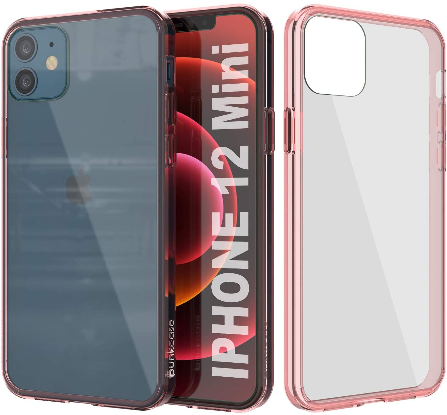 iPhone 12 Mini Case Punkcase® LUCID 2.0 Clear Series Series w/ PUNK SHIELD Screen Protector | Ultra Fit