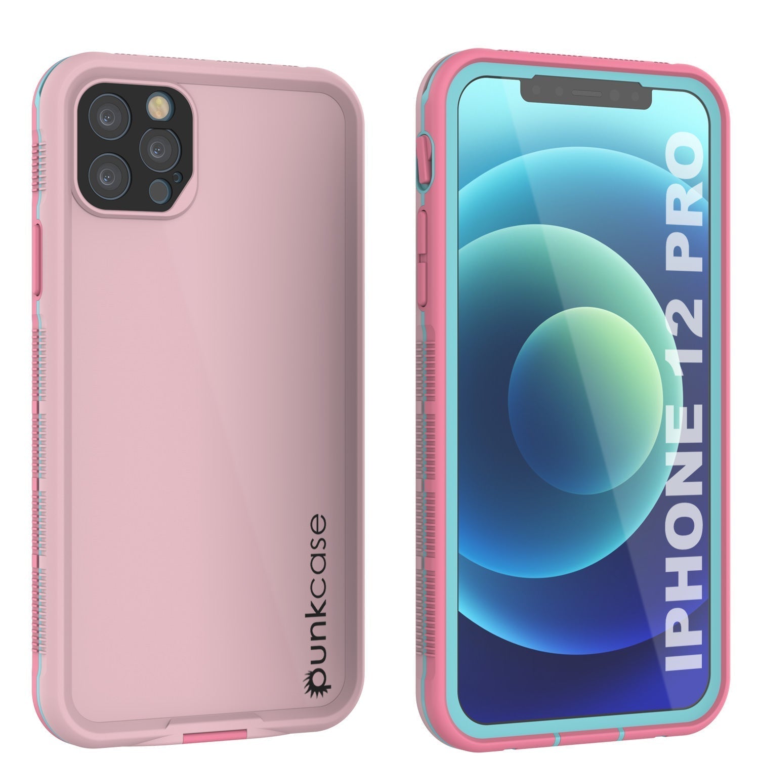 Punkcase iPhone 13 Pro Waterproof Case [Aqua Series] Armor Cover [Blue]