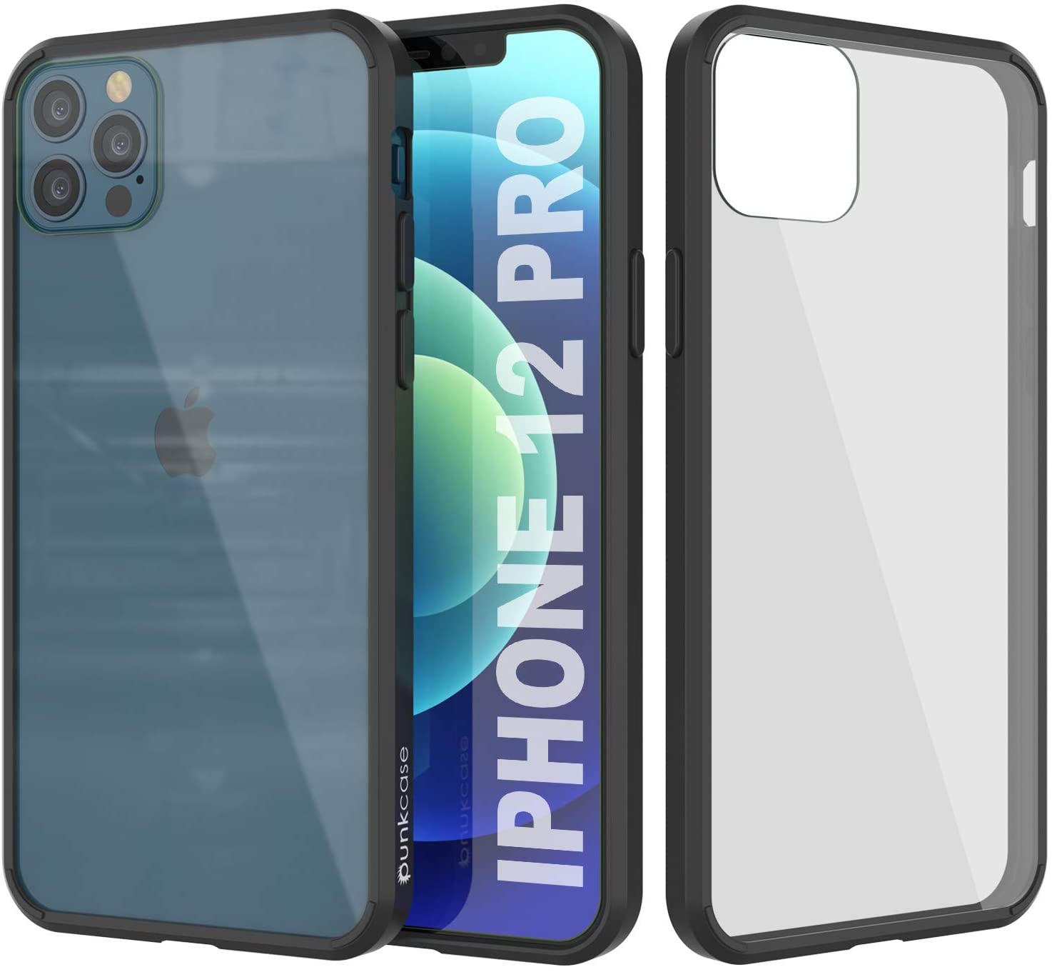 iPhone 12 Pro Case Punkcase® LUCID 2.0 Clear Series Series w/ SHIELD Screen Protector | Ultra Fit