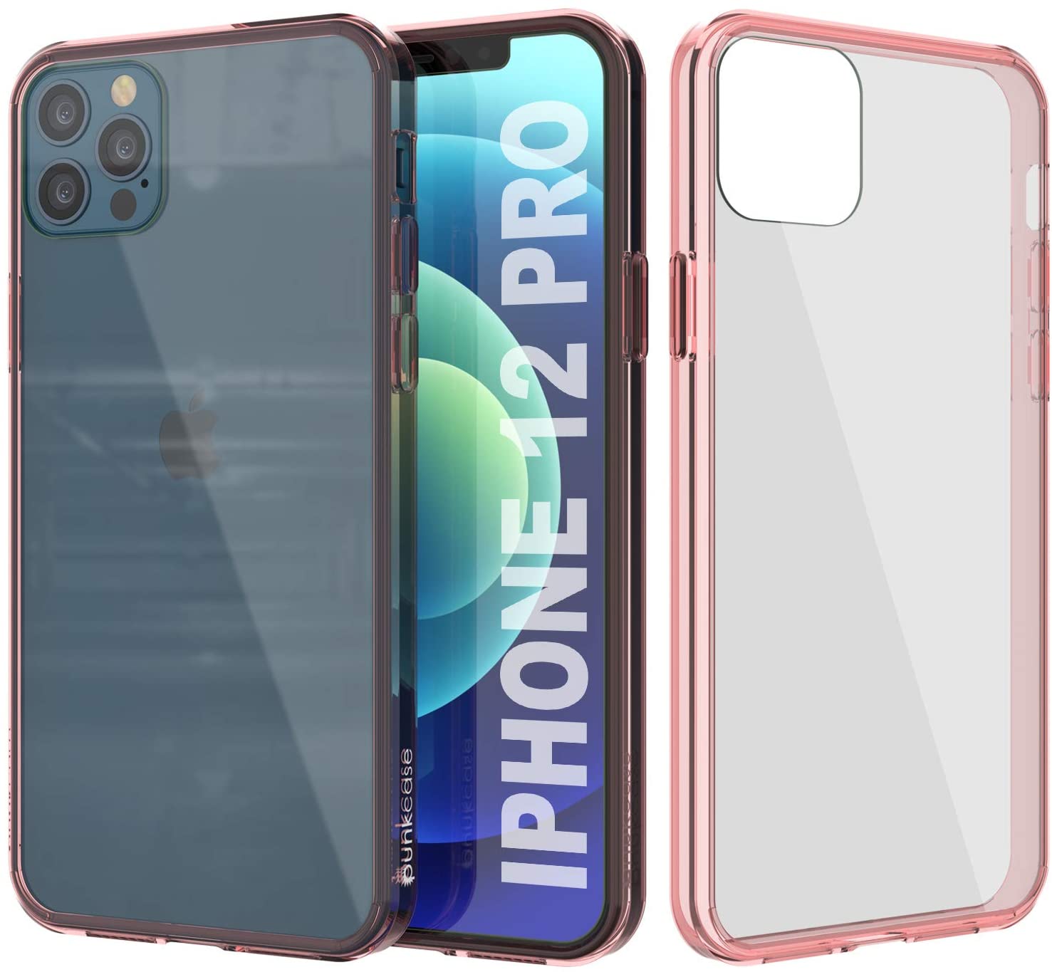 iPhone 12 Pro Case Punkcase® LUCID 2.0 Clear Series Series w/ SHIELD Screen Protector | Ultra Fit