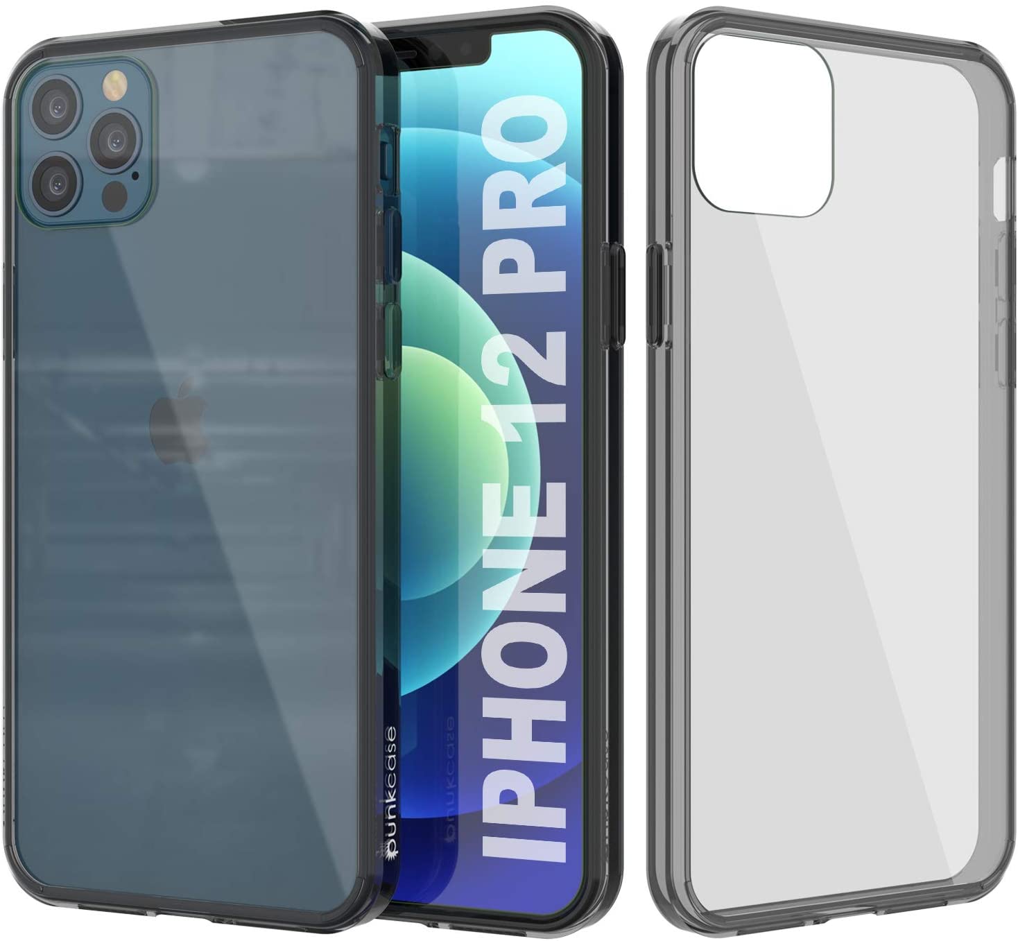 iPhone 12 Pro Case Punkcase® LUCID 2.0 Clear Series Series w/ SHIELD Screen Protector | Ultra Fit