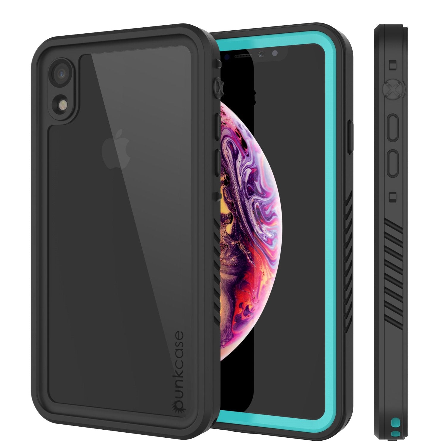 iPhone XR Waterproof Case, Punkcase [Extreme Series] Armor Cover W/ Built In Screen Protector [Red]