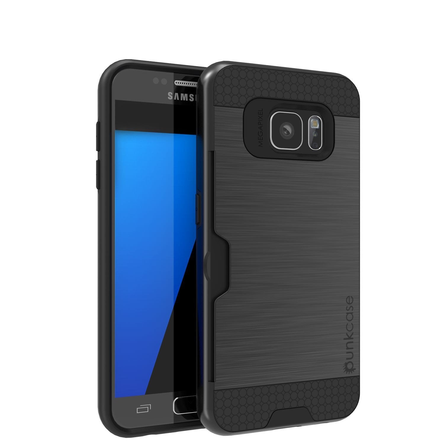 Galaxy s7 EDGE Case PunkCase SLOT Rose Series Slim Armor Soft Cover Case