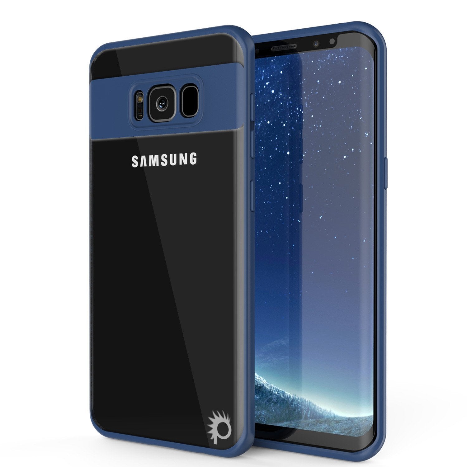 Galaxy S8 Plus Case, Punkcase [MASK Series] [PINK] Full Body Hybrid Dual Layer TPU Cover W/ Protective PUNKSHIELD Screen Protector