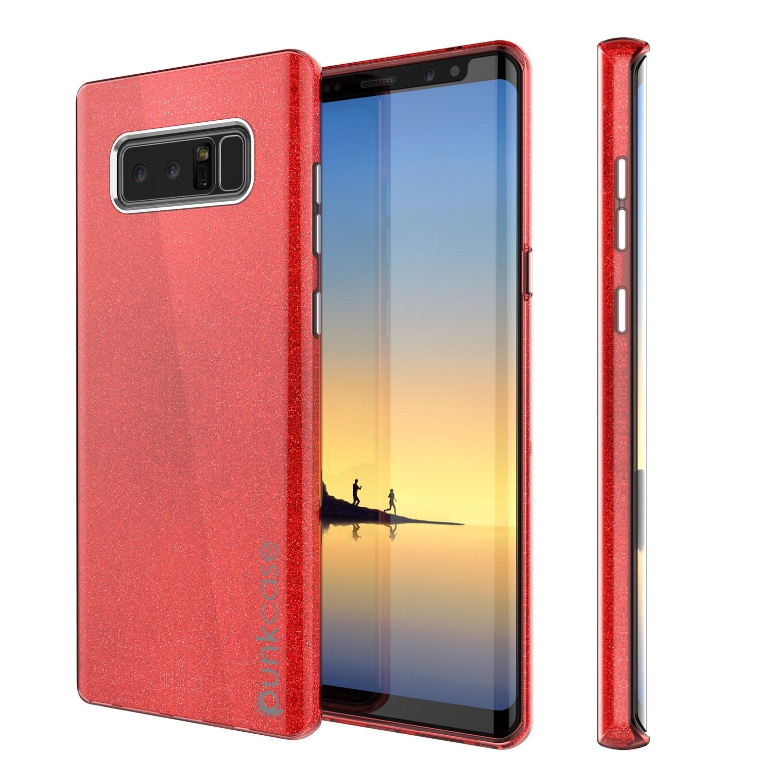 Galaxy Note 8 Case, Punkcase Galactic 2.0 Series Ultra Slim Protective Armor [Gold]