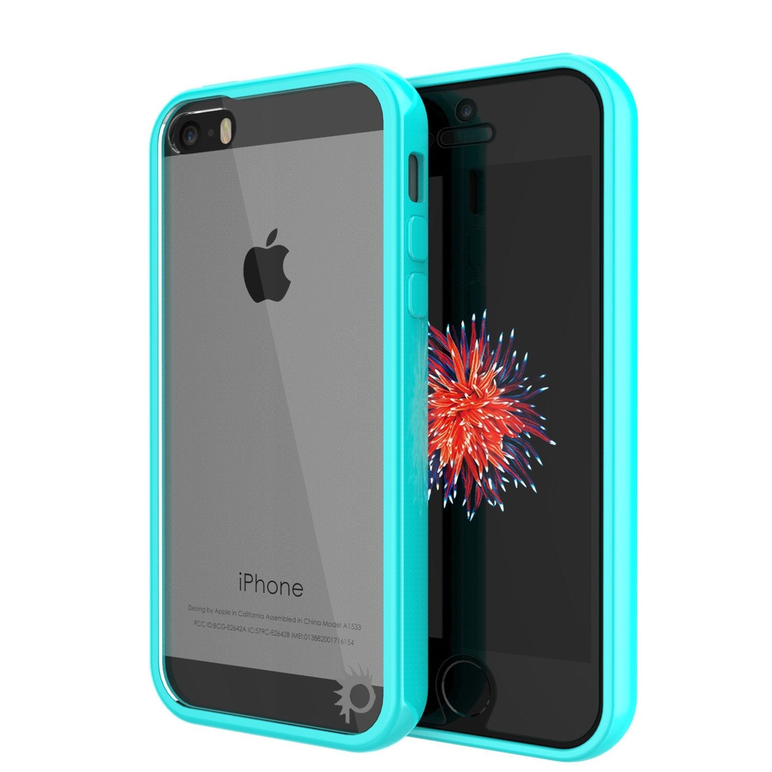 iPhone SE/5S/5 Case Punkcase® LUCID 2.0 Black Series w/ PUNK SHIELD Screen Protector | Ultra Fit