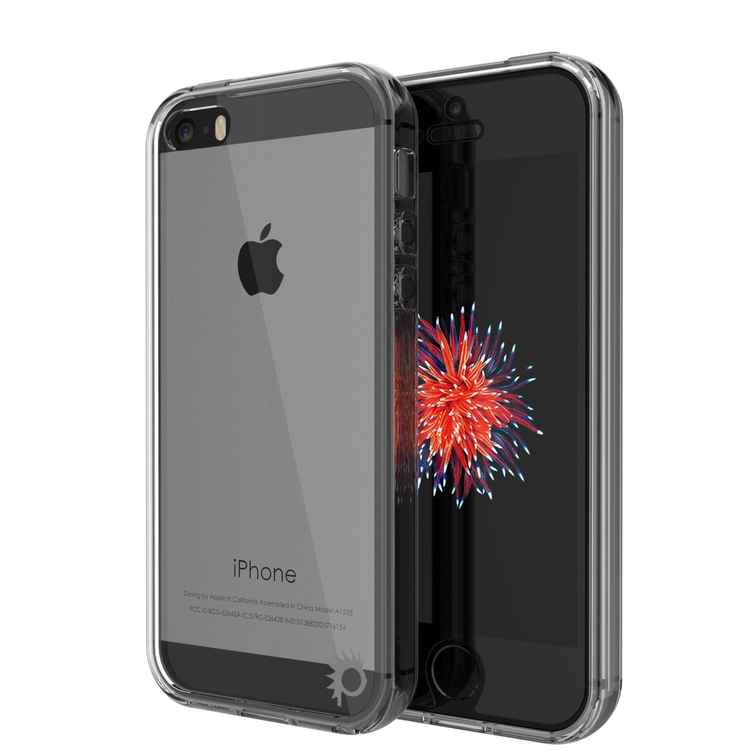 iPhone SE/5S/5 Case Punkcase® LUCID 2.0 Light Blue Series w/ PUNK SHIELD Screen Protector | Ultra Fit