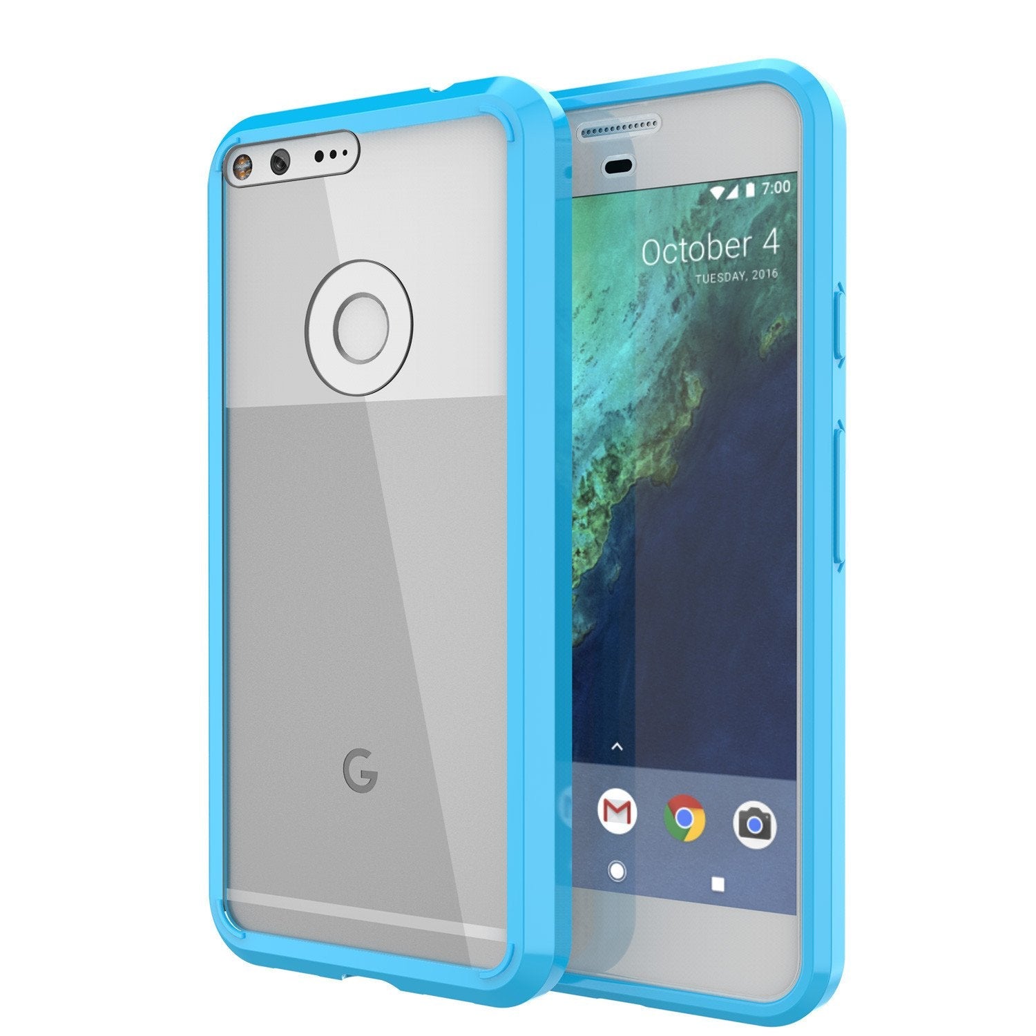 Google Pixel Case Punkcase® LUCID 2.0 White Series w/ PUNK SHIELD Glass Screen Protector | Ultra Fit