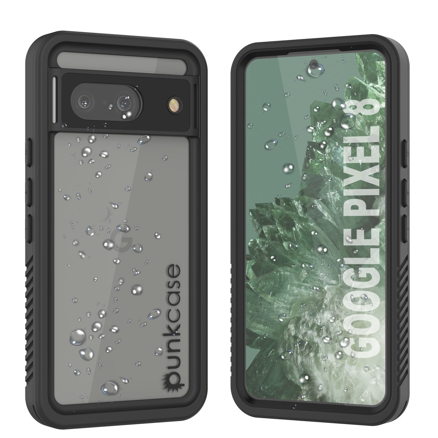 Google Pixel 9  Waterproof Case, Punkcase [Extreme Series] Armor Cover W/ Built In Screen Protector [Black]