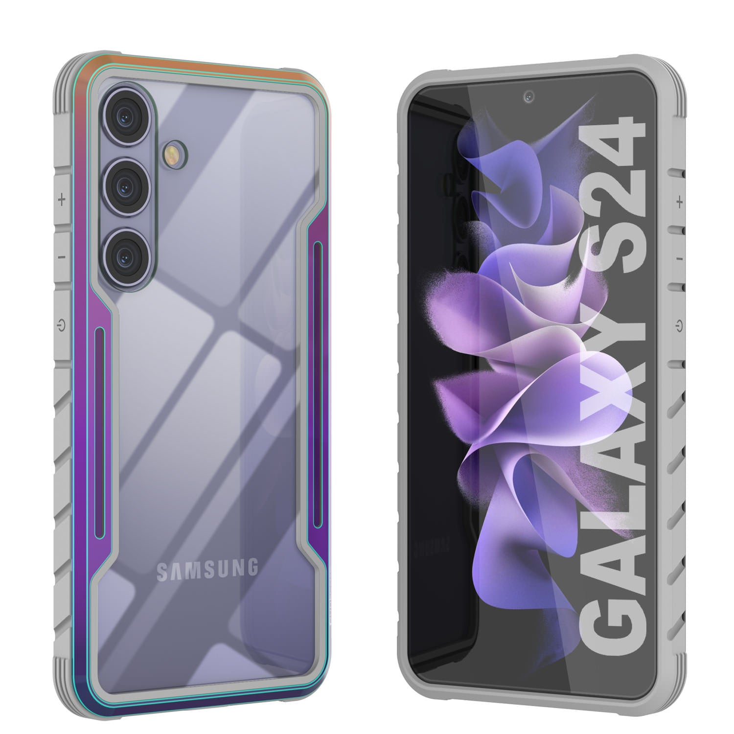 Punkcase S24 Armor Stealth Case Protective Military Grade Multilayer Cover [Rose-Gold]