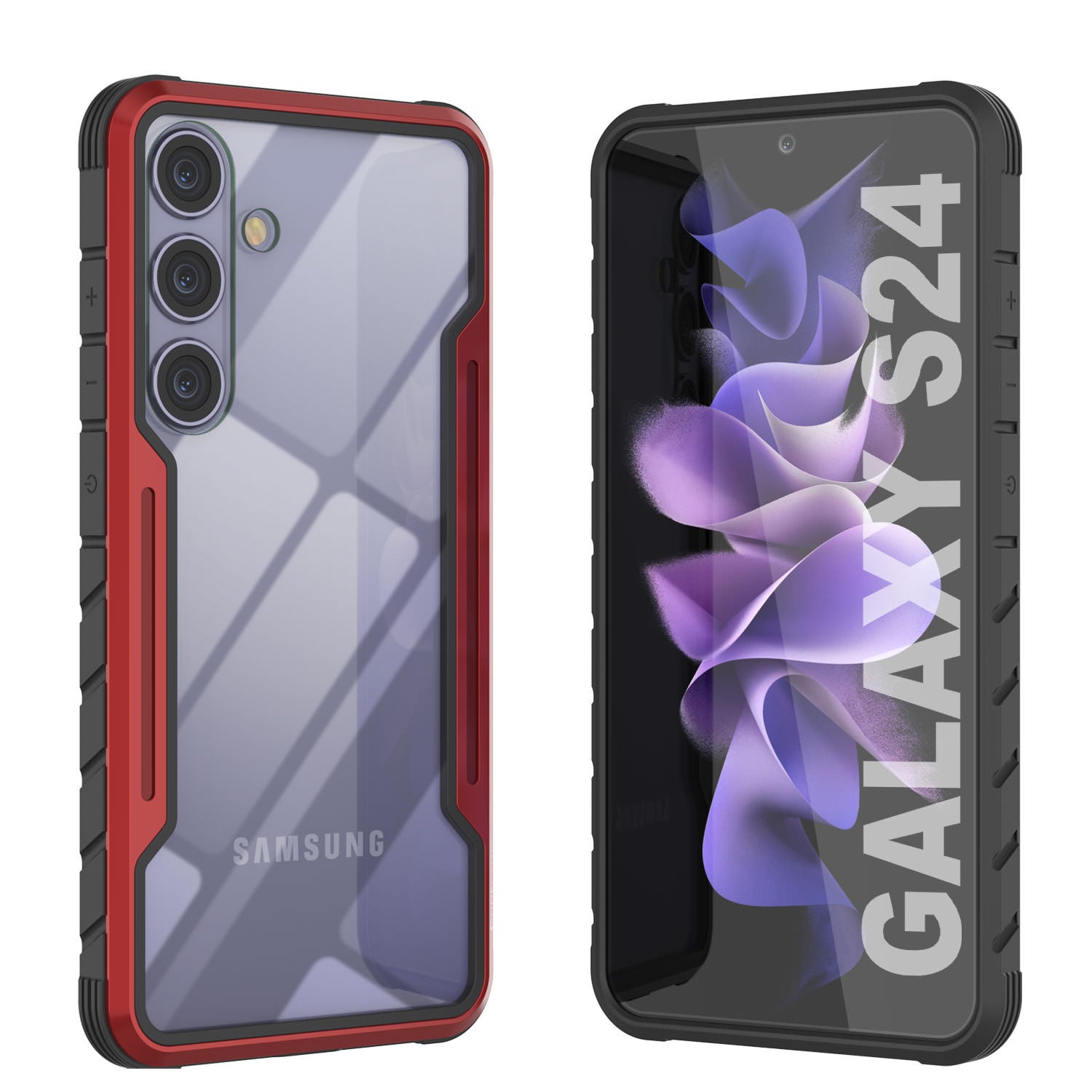 Punkcase S24 Armor Stealth Case Protective Military Grade Multilayer Cover [Rose-Gold]