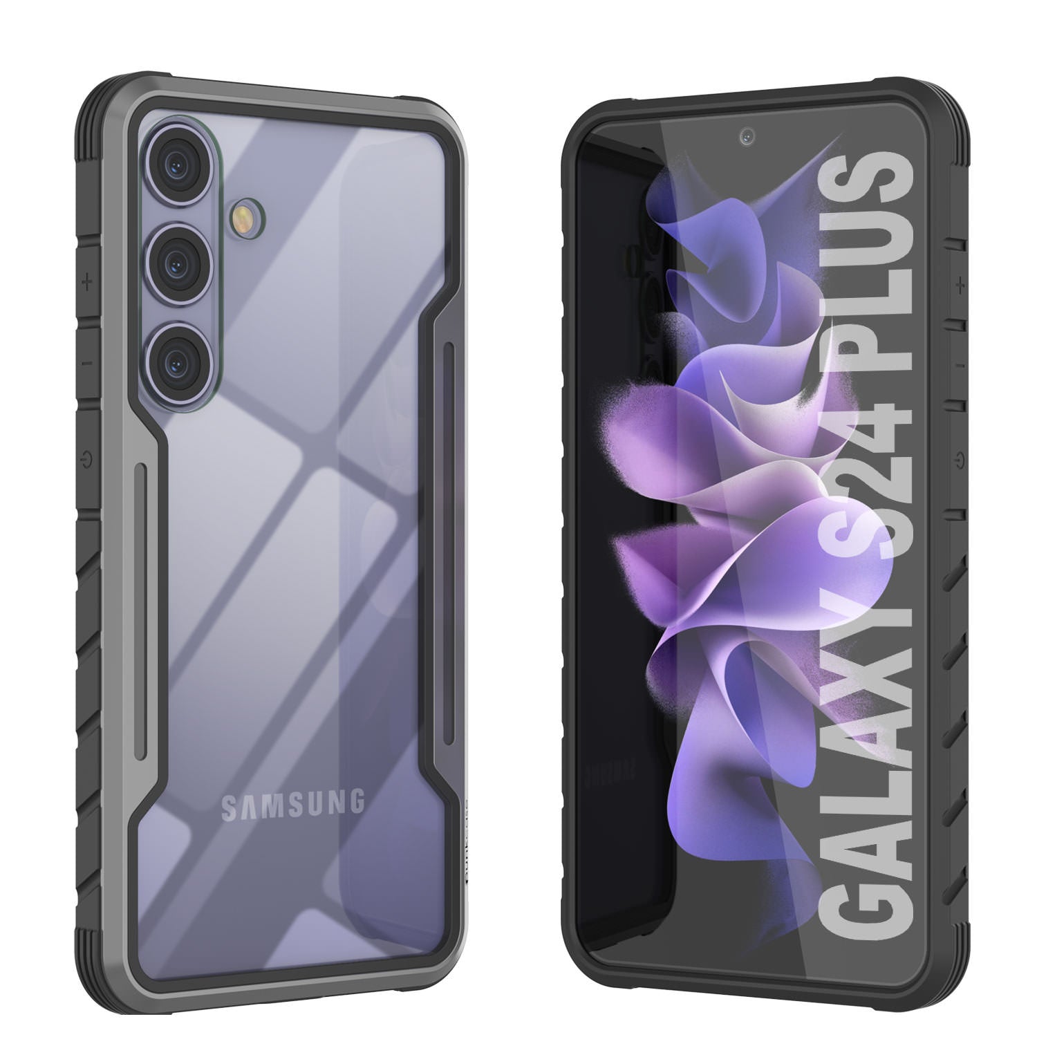 Punkcase S24+ Plus Armor Stealth Case Protective Military Grade Multilayer Cover [Rose-Gold]