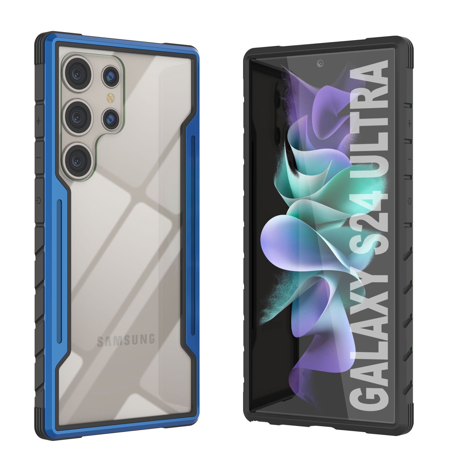 Punkcase S24 Ultra Armor Stealth Case Protective Military Grade Multilayer Cover [White]