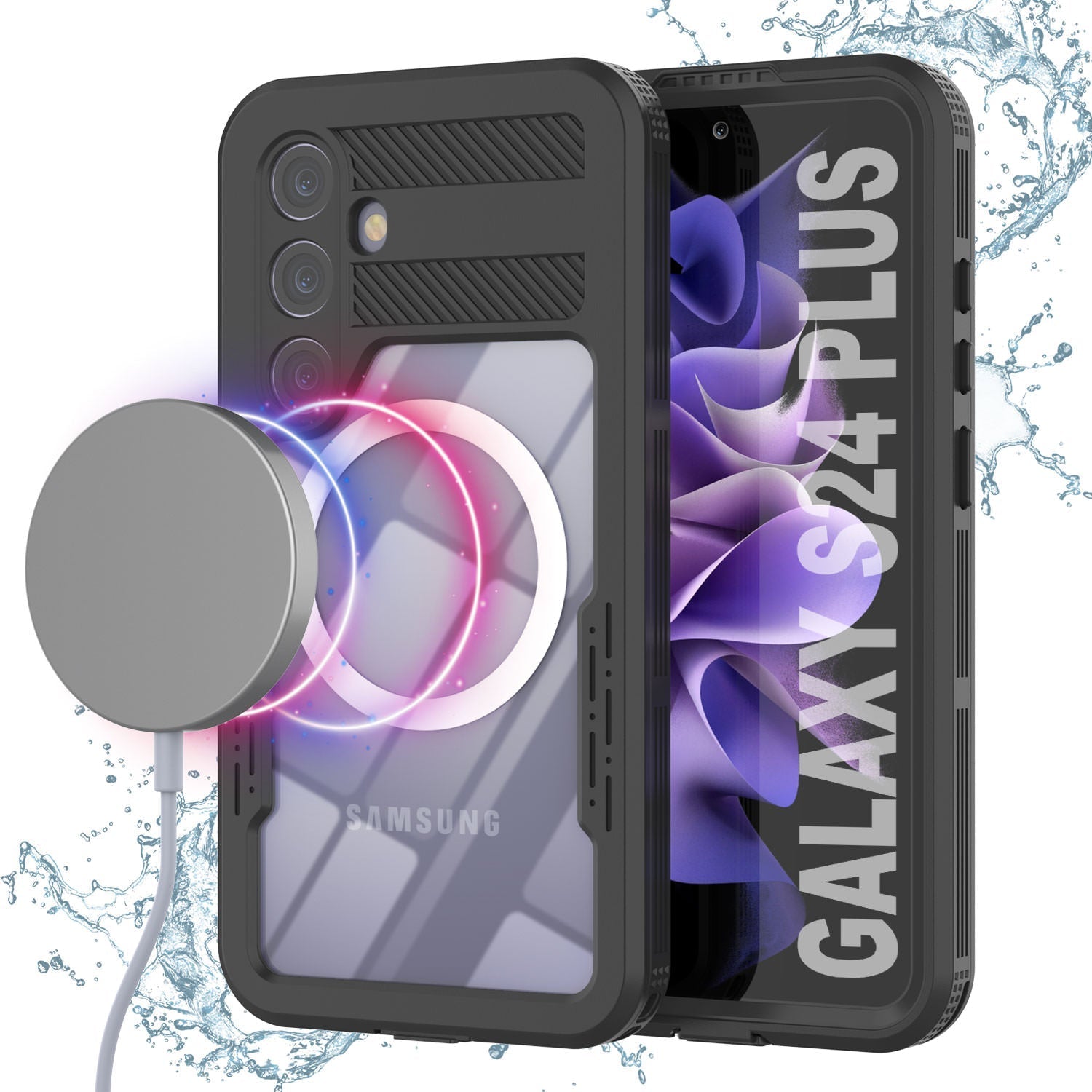 Galaxy S24+ Plus Waterproof Case [Alpine 2.0 Series] [Slim Fit] [IP68 Certified] [Shockproof] [Pink]