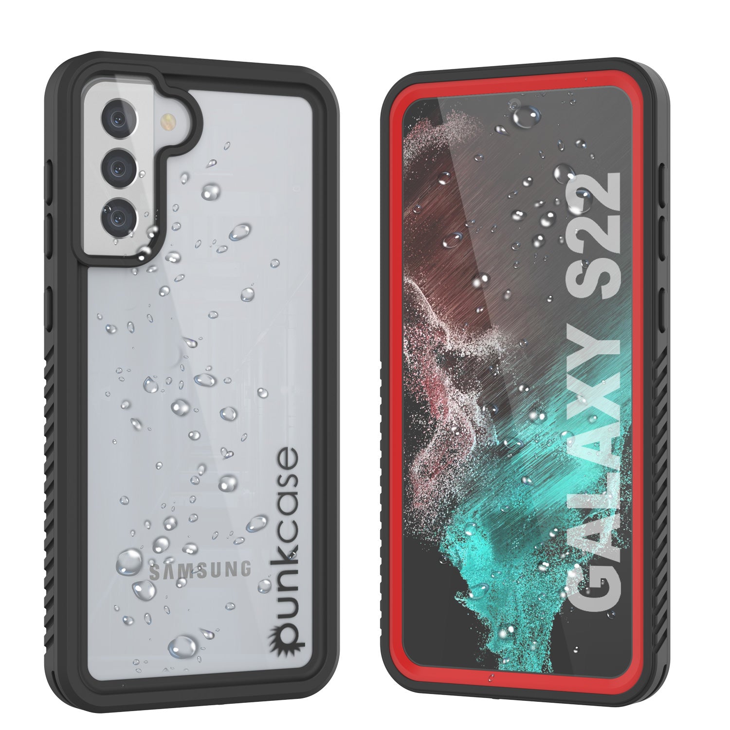 Galaxy S22 Water/ Shock/ Snowproof [Extreme Series]  Screen Protector Case [Teal]
