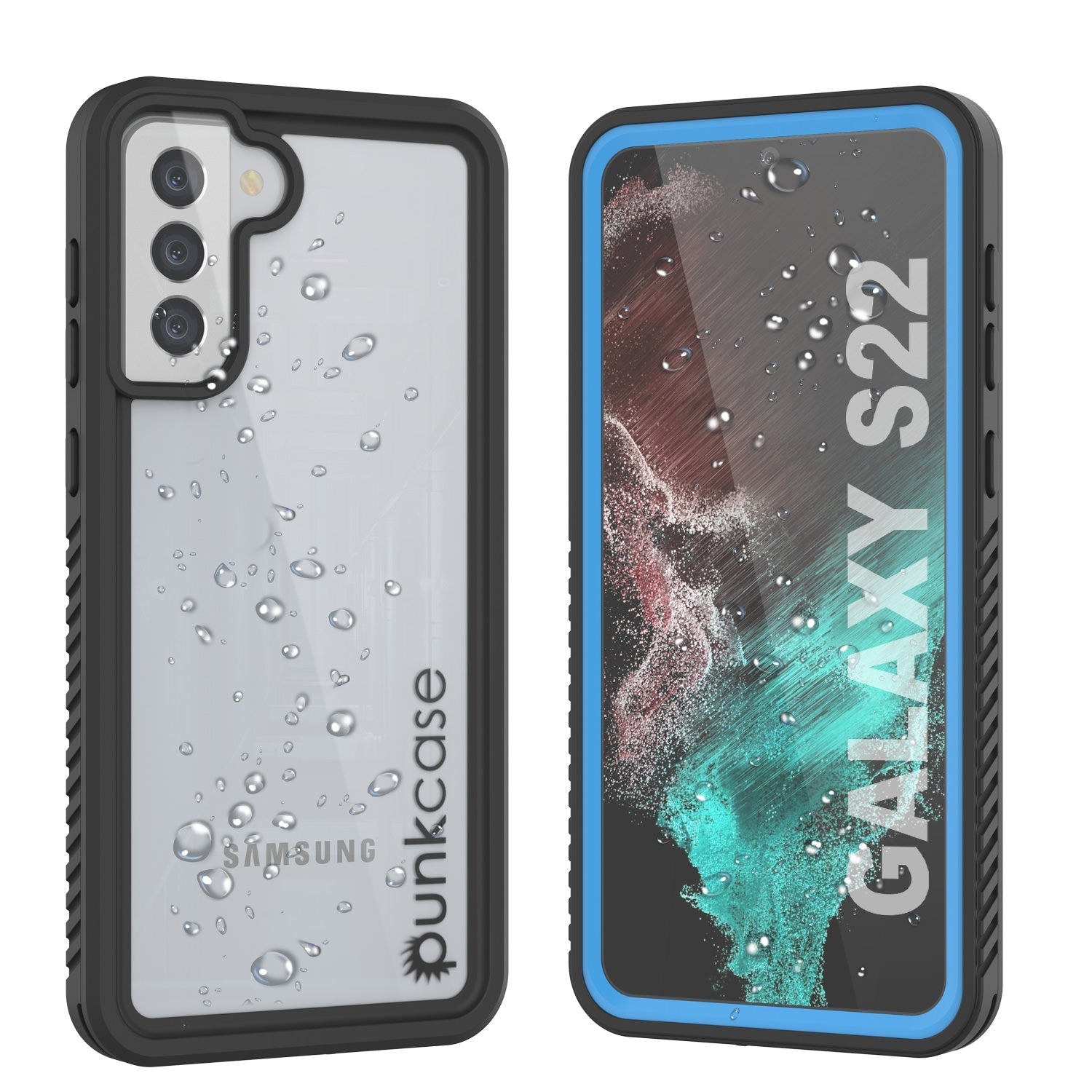 Galaxy S22 Water/ Shockproof [Extreme Series] Screen Protector Case [Light Green]