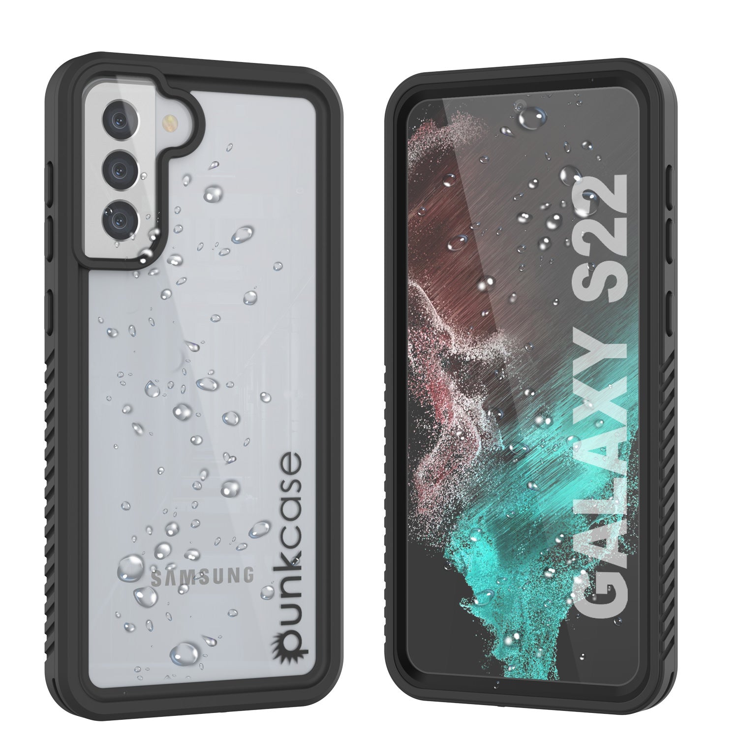 Galaxy S22 Water/ Shock/ Snowproof [Extreme Series] Slim Screen Protector Case [Red]