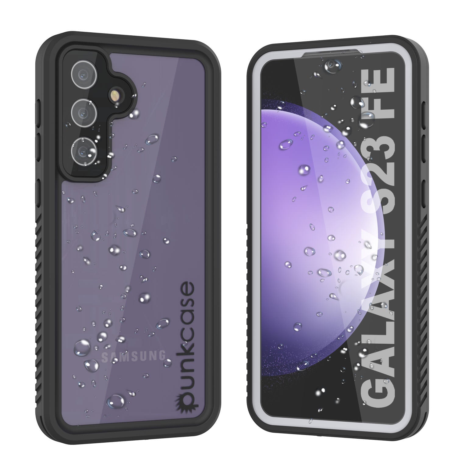 Galaxy S23 FE Water/ Shockproof [Extreme Series] With Screen Protector Case [Black]