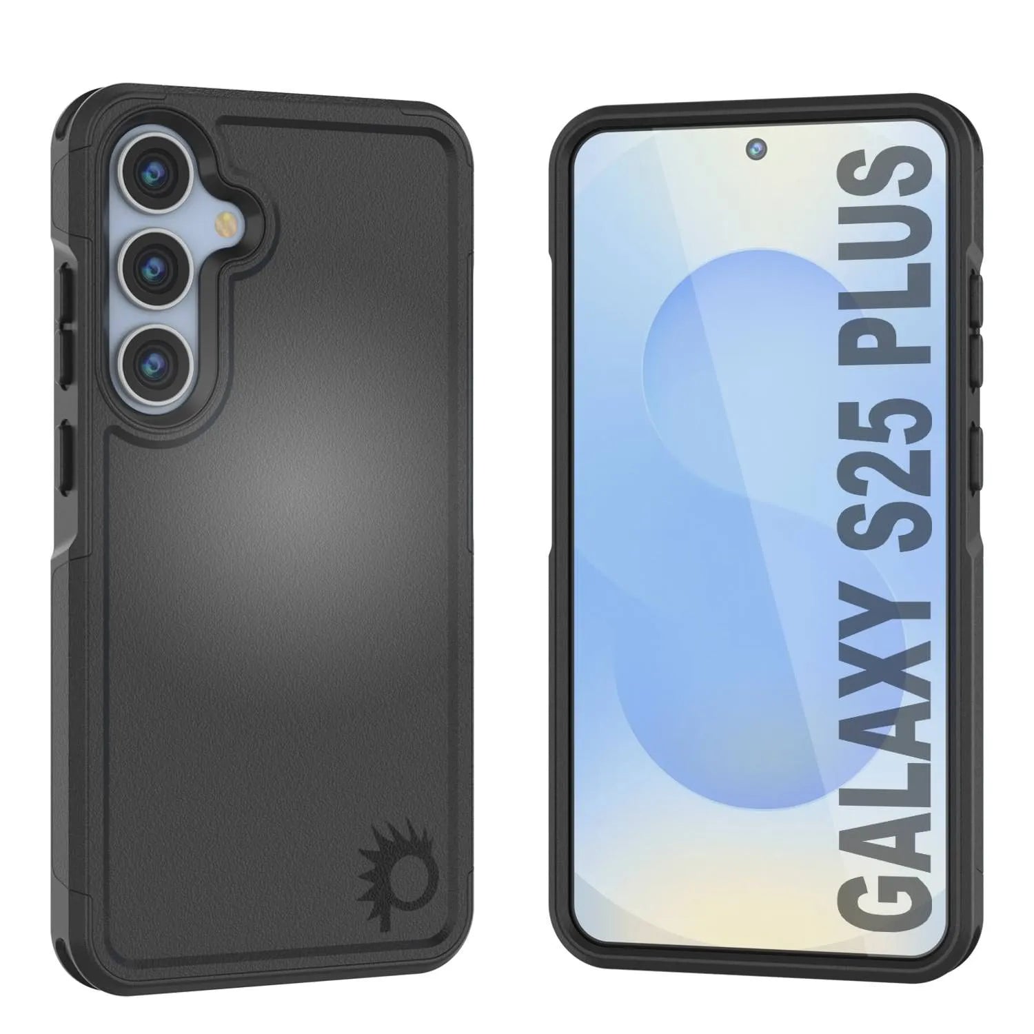 PunkCase Galaxy S25+ Plus Case, [Spartan 2.0 Series] Clear Rugged Heavy Duty Cover [Yellow]