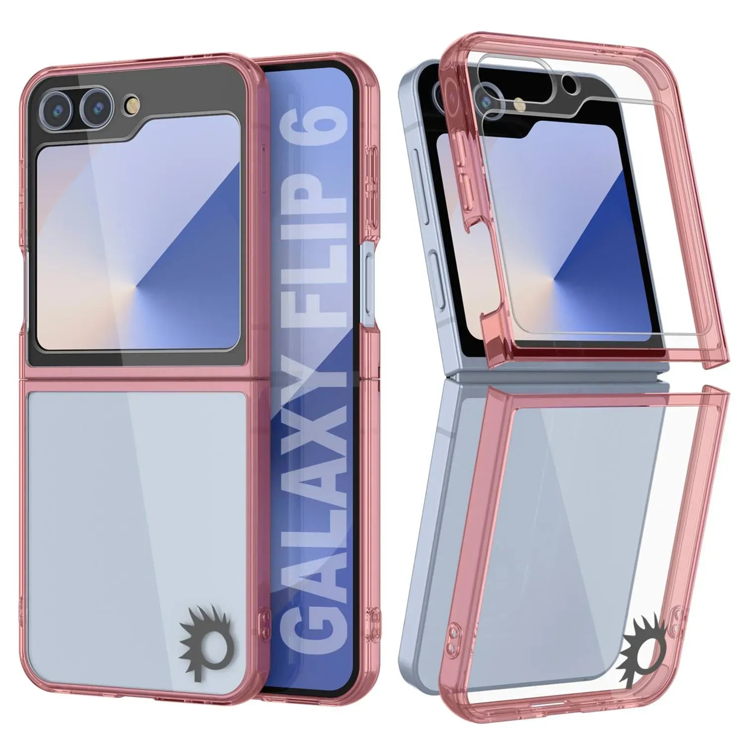 Galaxy Z Flip6 Case [Clear Acrylic Series] [Non-Slip] For Galaxy Z Flip6 [Green]