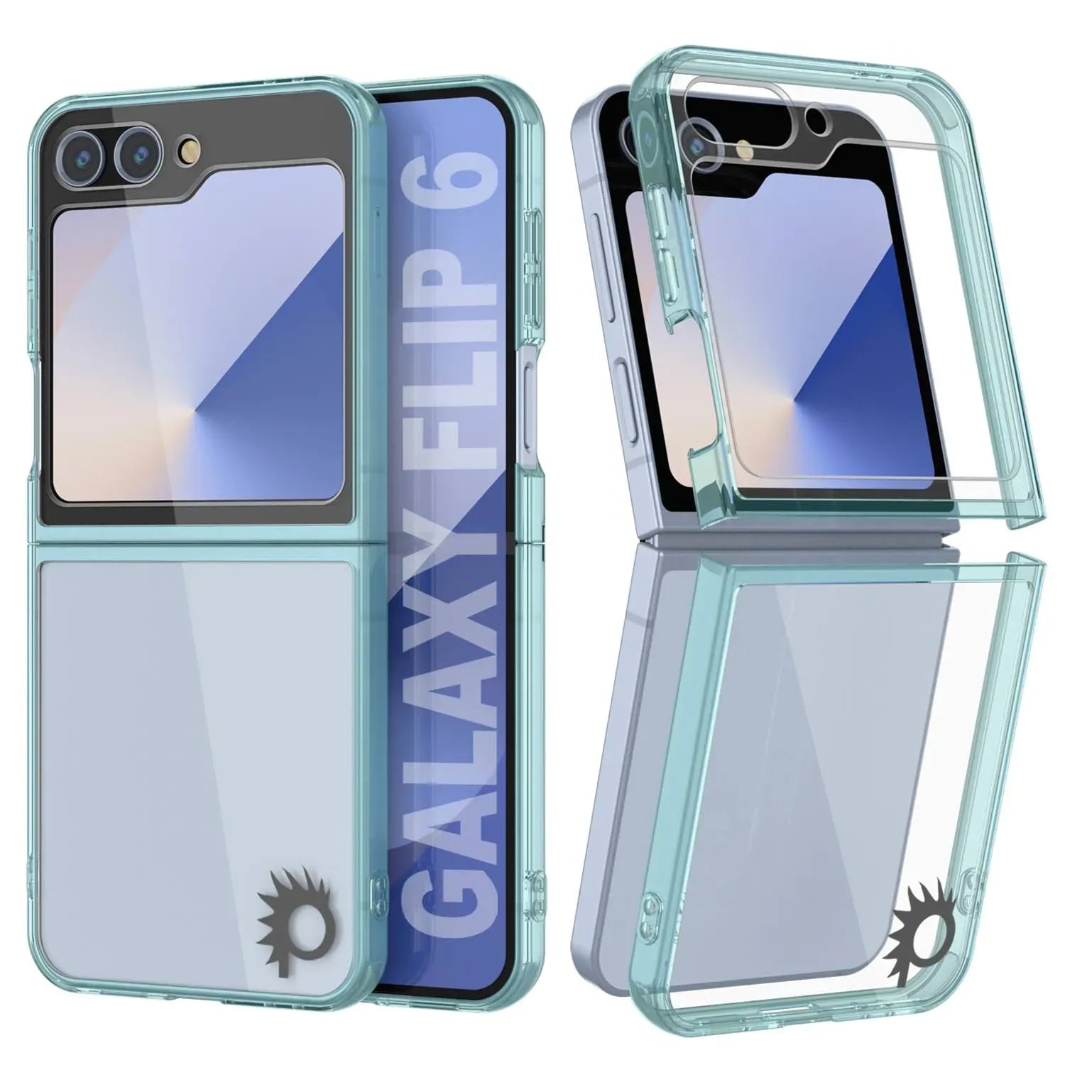 Galaxy Z Flip6 Case [Clear Acrylic Series] [Non-Slip] For Galaxy Z Flip6 [Pink]