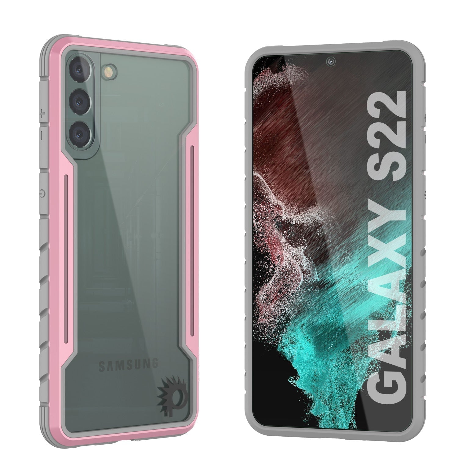 Punkcase S22 ravenger Case Protective Military Grade Multilayer Cover [Black]