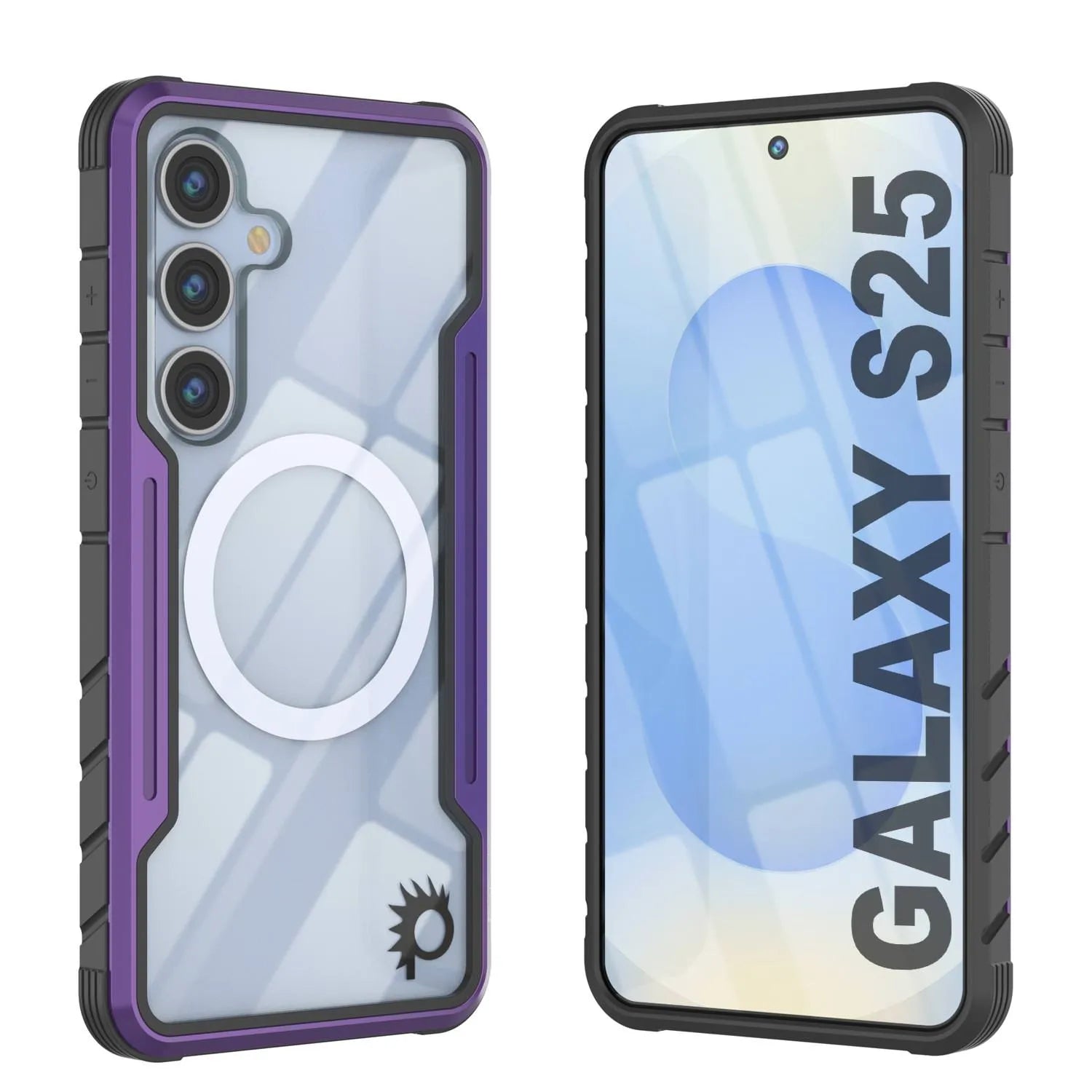 Punkcase S25 Armor Stealth Case Protective Military Grade Multilayer Cover [White]