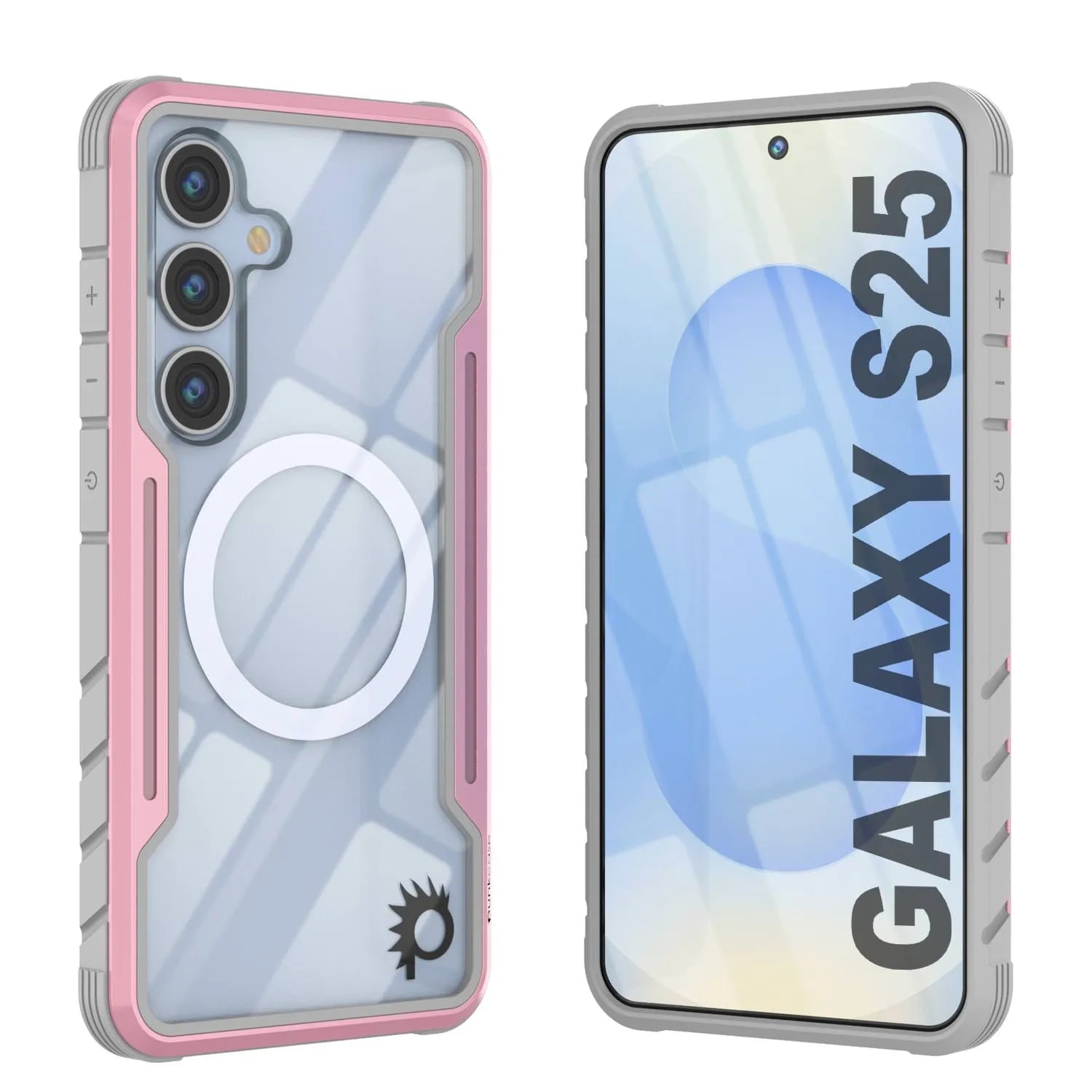 Punkcase S25 Armor Stealth Case Protective Military Grade Multilayer Cover [White]