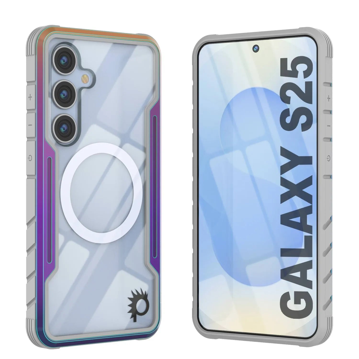 Punkcase S25 Armor Stealth Case Protective Military Grade Multilayer Cover [White]