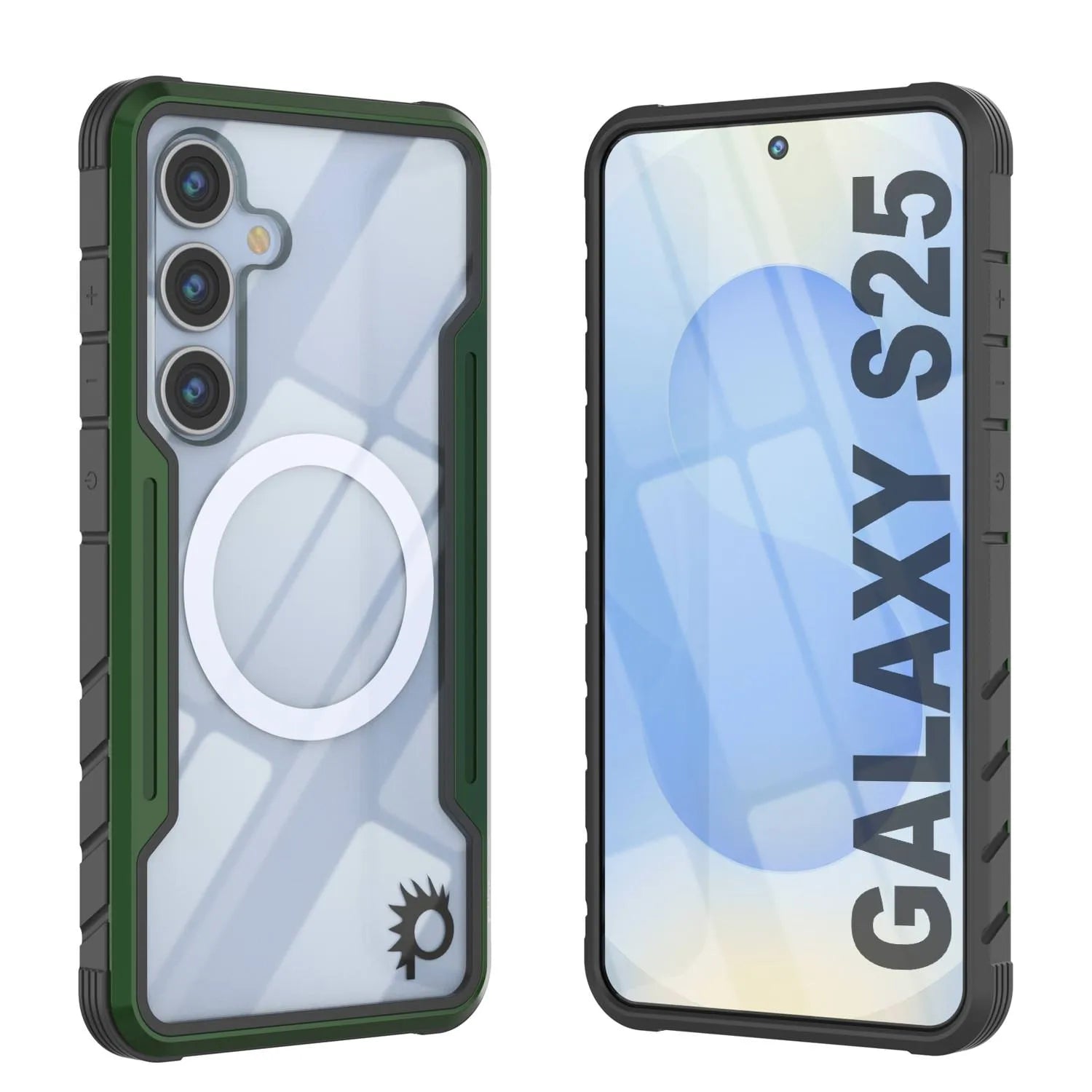 Punkcase S25 Armor Stealth Case Protective Military Grade Multilayer Cover [Grey-Black]