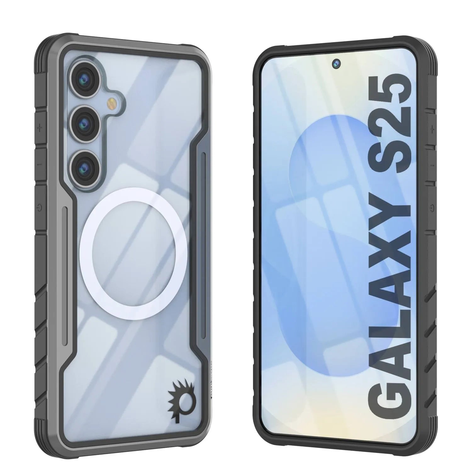 Punkcase S25 Armor Stealth Case Protective Military Grade Multilayer Cover [White]