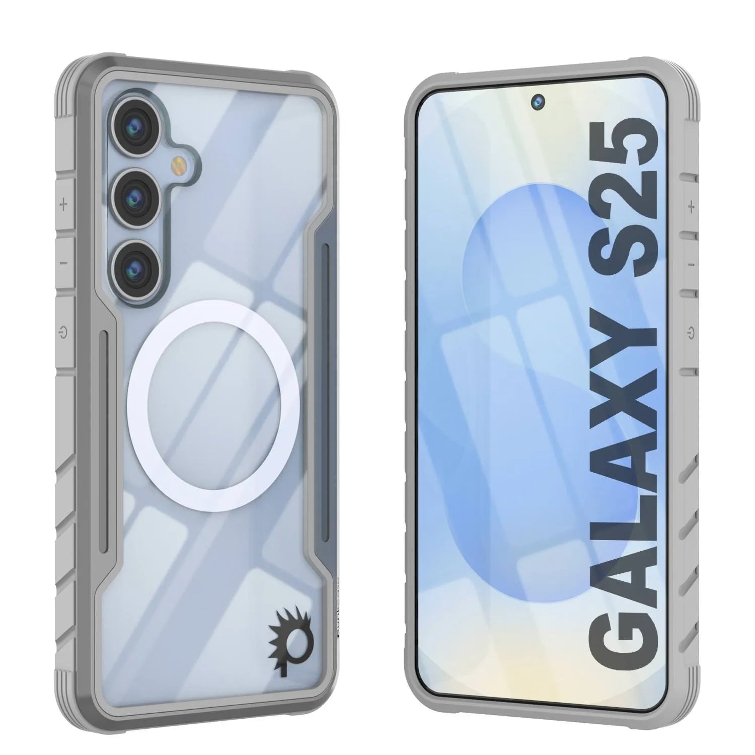 Punkcase S25 Armor Stealth Case Protective Military Grade Multilayer Cover [White]